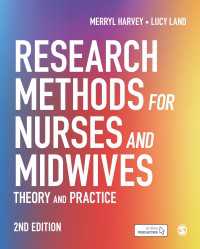看護師・助産師のための調査法（第２版）<br>Research Methods for Nurses and Midwives : Theory and Practice（Second Edition）