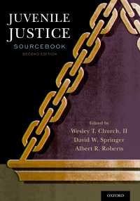 米国の少年司法：情報ガイド（第２版）<br>Juvenile Justice Sourcebook（2）
