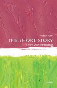 VSI短編小説<br>The Short Story: A Very Short Introduction