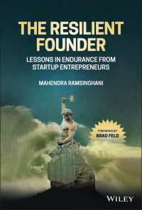 生き残る創業者の心理学<br>The Resilient Founder : Lessons in Endurance from Startup Entrepreneurs