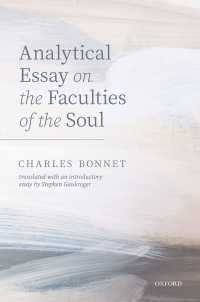 Charles Bonnet, Analytical Essay on the Faculties of the Soul