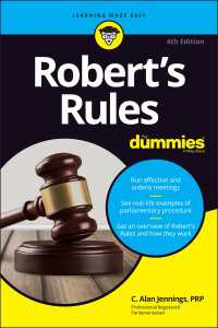 Robert's Rules For Dummies（4）