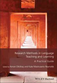 言語教授・学習研究法：実践的ガイド<br>Research Methods in Language Teaching and Learning : A Practical Guide