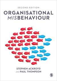 組織不正（第２版）<br>Organisational Misbehaviour（Second Edition）