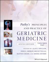 Pathy老年医学の原理と実践（第６版・全２巻）<br>Pathy's Principles and Practice of Geriatric Medicine（6）