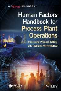 Human Factors Handbook for Process Plant Operations : Improving Process Safety and System Performance