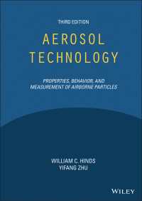 エアロゾル技術（第３版）<br>Aerosol Technology : Properties, Behavior, and Measurement of Airborne Particles（3）