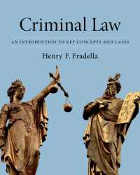 Criminal Law : An Introduction to Key Concepts and Cases