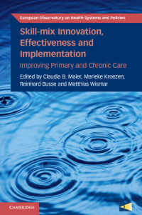Skill-mix Innovation, Effectiveness and Implementation : Improving Primary and Chronic Care