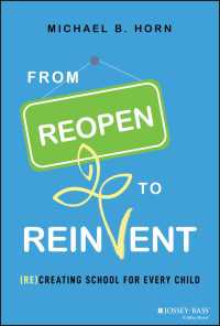 学校をあらゆる子どものためにつくりなおす<br>From Reopen to Reinvent : (Re)Creating School for Every Child
