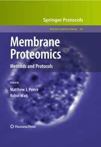 Membrane Proteomics : Methods and Protocols