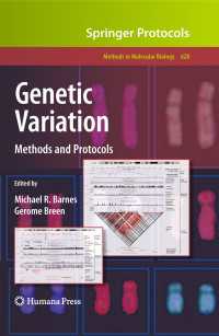 Genetic Variation : Methods and Protocols