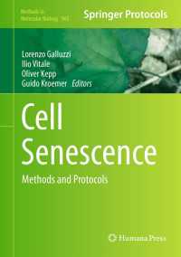Cell Senescence : Methods and Protocols