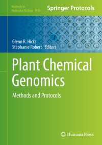 Plant Chemical Genomics : Methods and Protocols