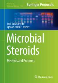 Microbial Steroids〈1st ed. 2017〉 : Methods and Protocols