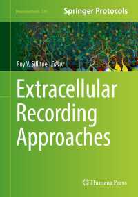 Extracellular Recording Approaches〈1st ed. 2018〉