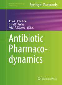 Antibiotic Pharmacodynamics〈1st ed. 2016〉