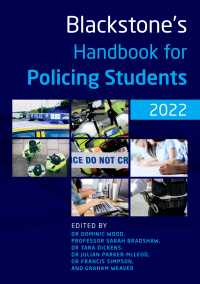 Blackstone's Handbook for Policing Students 2022（16）