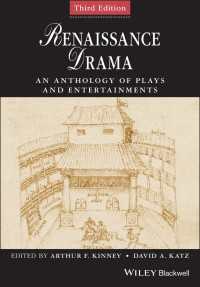 Renaissance Drama : An Anthology of Plays and Entertainments（3）