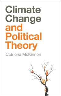 気候変動と政治理論<br>Climate Change and Political Theory
