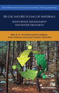 Re-Use and Recycling of Materials : Solid Waste Management and Water Treatment