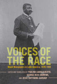 Voices of the Race : Black Newspapers in Latin America, 1870–1960