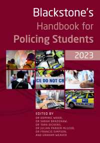 Blackstone's Handbook for Policing Students 2023（17）