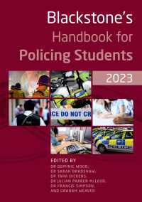 Blackstone's Handbook for Policing Students 2023（17）