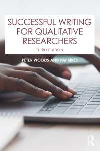 Successful Writing for Qualitative Researchers（3 NED）
