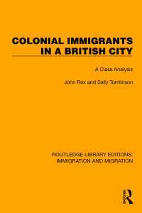 Colonial Immigrants in a British City : A Class Analysis
