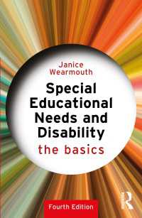 特別な教育的ニーズと障害の基本（第４版）<br>Special Educational Needs and Disability : The Basics（4）