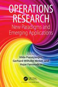Operations Research : New Paradigms and Emerging Applications