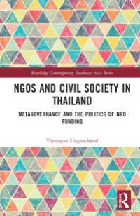 NGOs and Civil Society in Thailand : Metagovernance and the Politics of NGO Funding