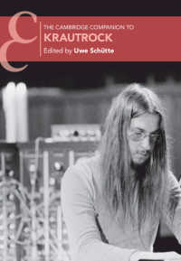 ケンブリッジ版　クラウトロック必携<br>The Cambridge Companion to Krautrock