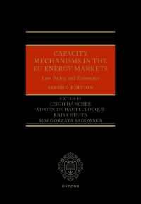 ＥＵエネルギー市場における供給力確保策：法、政策と経済学（第２版）<br>Capacity Mechanisms in the EU Energy Markets : Law, Policy, and Economics（2）