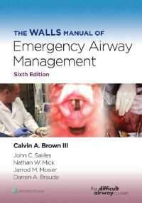 The Walls Manual of Emergency Airway Management（6）