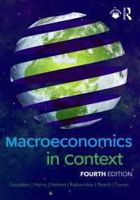 マクロ経済学の要点（第４版）<br>Macroeconomics in Context（4 NED）
