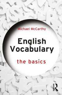 英語の語彙の基本<br>English Vocabulary: The Basics