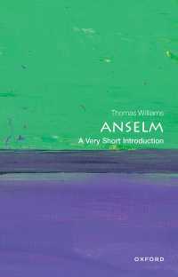 VSI聖アンセルムス<br>Anselm: A Very Short Introduction