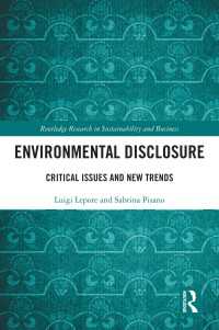 Environmental Disclosure : Critical Issues and New Trends