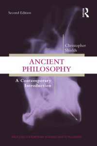 古代哲学・現代的入門（第２版）<br>Ancient Philosophy : A Contemporary Introduction（2 NED）