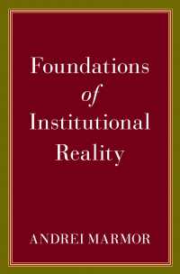 制度的実在の基盤<br>Foundations of Institutional Reality