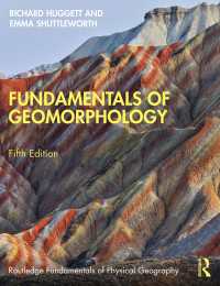 地形学の基礎（第５版）<br>Fundamentals of Geomorphology（5 NED）
