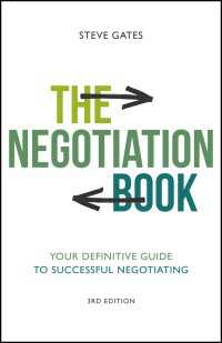 成功する交渉（第３版）<br>The Negotiation Book : Your Definitive Guide to Successful Negotiating（3）