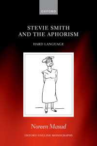 Stevie Smith and the Aphorism : Hard Language