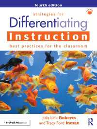 Strategies for Differentiating Instruction : Best Practices for the Classroom（4 NED）