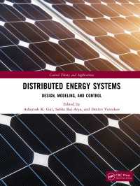 分散エネルギー・システム<br>Distributed Energy Systems : Design, Modeling, and Control