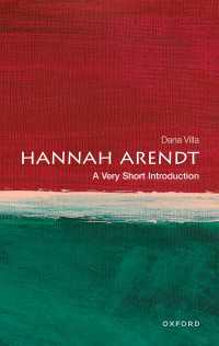 VSIハンナ・アーレント<br>Hannah Arendt: A Very Short Introduction