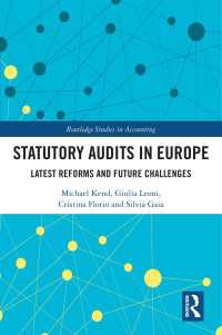Statutory Audits in Europe : Latest Reforms and Future Challenges