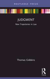 Judgment : New Trajectories in Law